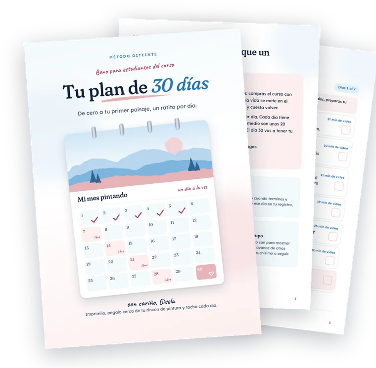 Plan de 30 días para imprimir